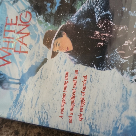 New Walt Disney White Fang Jack London DVD Alaskan Frontier SEALED - Picture 2 of 7